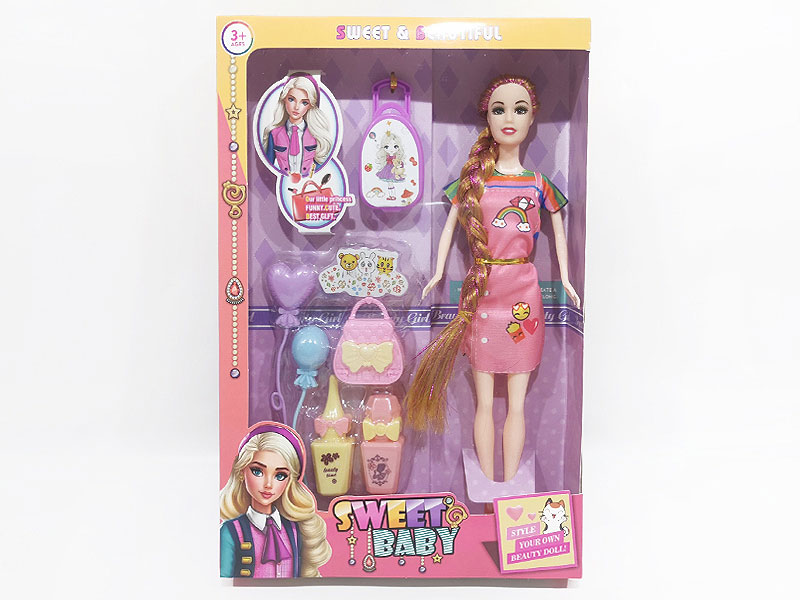 11.5inch Solid Body Doll Set toys