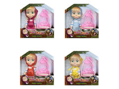 6.5inch Solid Body Doll Set(4S) toys