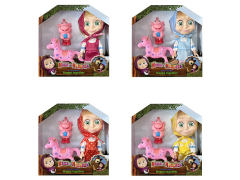 6.5inch Solid Body Doll Set(4S) toys