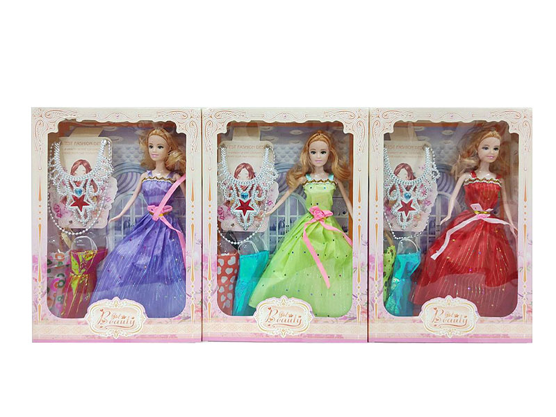 11inch Solid Body Doll Set(3C) toys