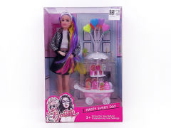 11inch Solid Body Doll Set toys