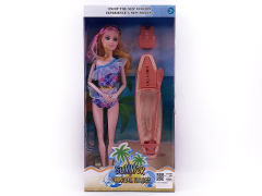 11inch Solid Body Doll Set toys