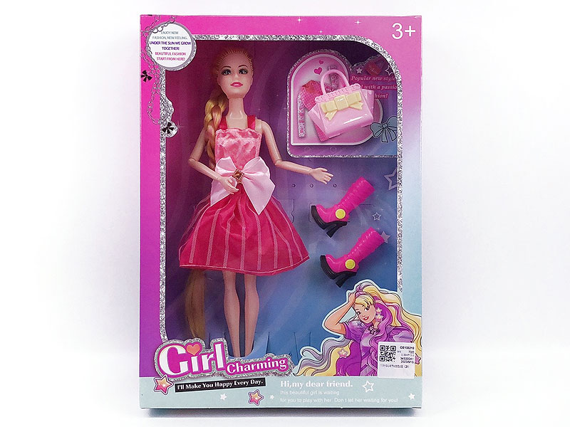 11.5inch Solid Body Doll Set(2S) toys