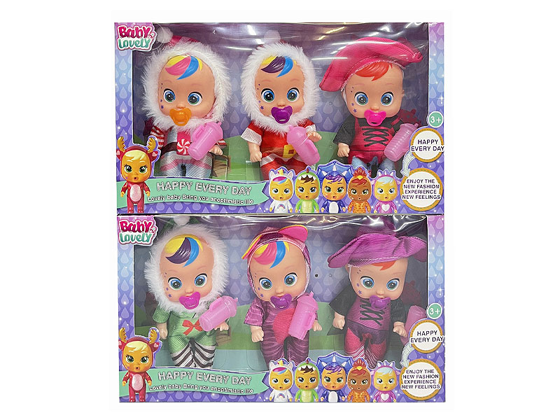 5inch Empty Body Doll(3in1) toys