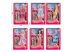 11.5inch Solid Body Doll Set(6S) toys