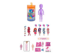 5 Inch Solid Body  Chameleon  Doll(4S) toys