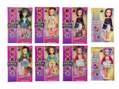 10inch Empty Body Doll Set(6S) toys