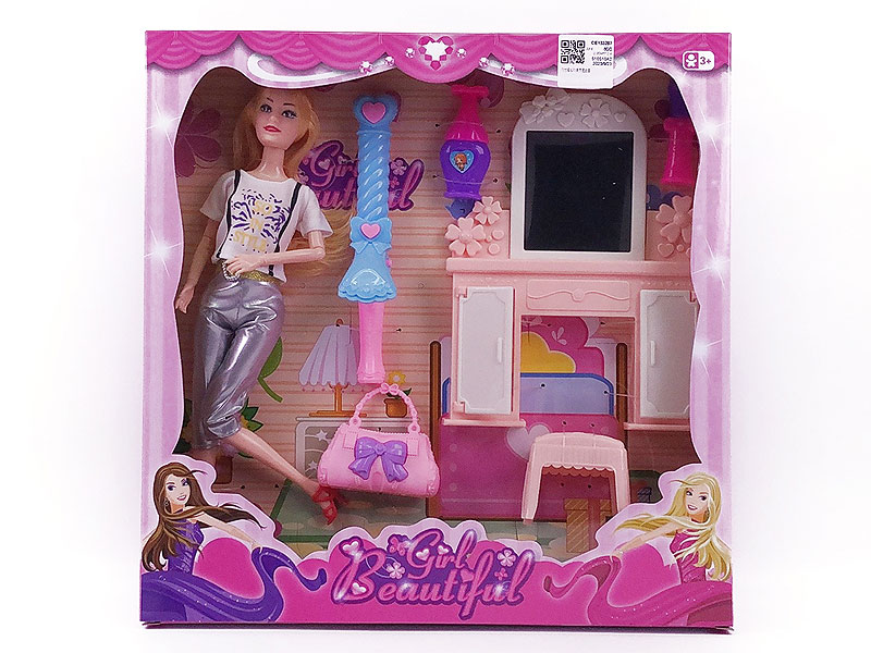 11inch Solid Body Doll Set toys