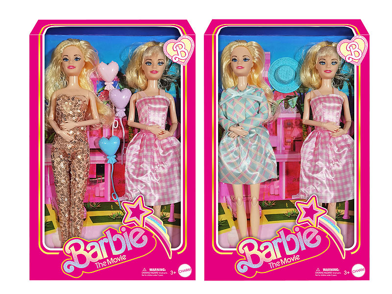 11.5inch Solid Body Doll Set(2in1) toys