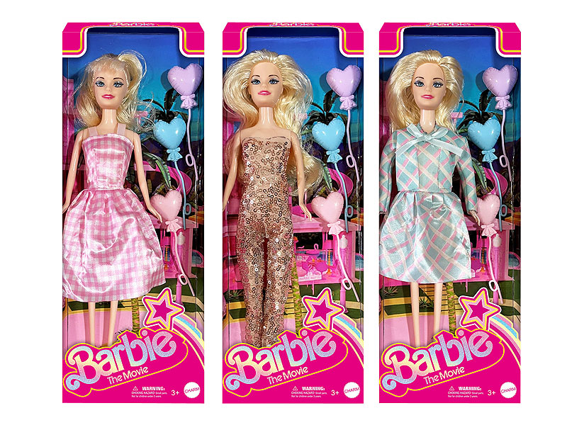 11.5inch Solid Body Doll Set(3S) toys