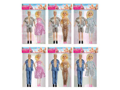 11.5inch Solid Body Doll Set(6S) toys