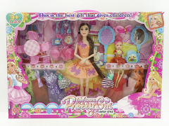 11inch Solid Body Doll Set toys