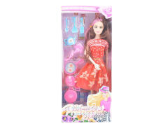 11inch Solid Body Doll Set toys