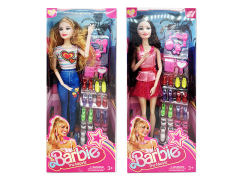 11inch Solid Body Doll Set(2S） toys