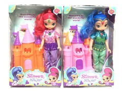 10inch Empty Body Doll Set(2S) toys