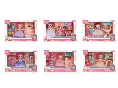 6inch Solid Body Doll Set(6S) toys