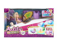 11.5inch Solid Body Doll Set toys