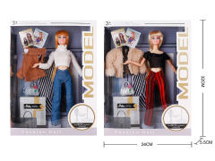 11.5inch Solid Body Doll Set(2S) toys