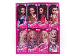 6inch Solid Body Doll(16in1) toys