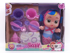 8inch Crying Baby Set(3S) toys