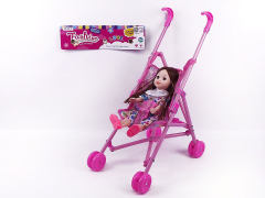 10inch Doll & Go-Cart