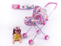 12inch Doll & Go-Cart