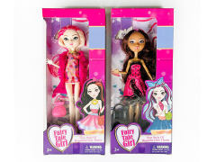 9inch Solid Body Doll Set(2S) toys