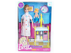 11.5inch Solid Body Doll Set toys