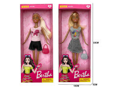 11.5inch Solid Body Doll Set(2S) toys