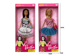 11.5inch Solid Body Doll Set(2S) toys