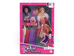 11inch Solid Body Doll Set toys