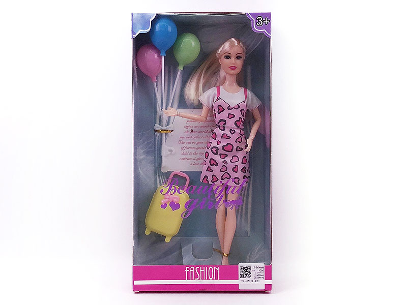 11inch Solid Body Doll Set(3S3C) toys