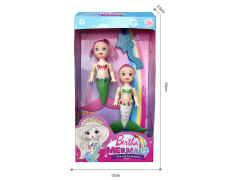 5inch Solid Body Mermaid Set(2in1)