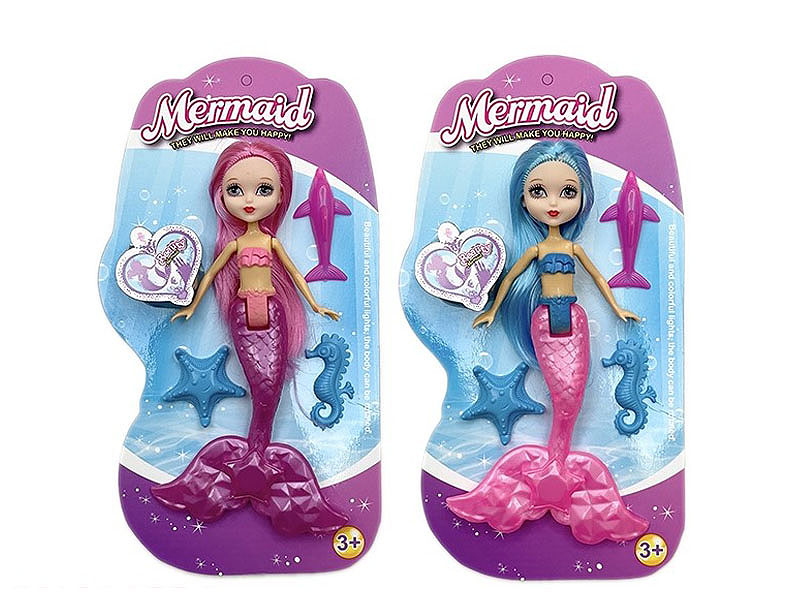 8inch Solid Body Mermaid(2S) toys