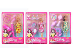 11.5inch Solid Body Doll Set(3S) toys