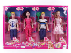 11.5inch Empty Body Doll Set(4in1) toys