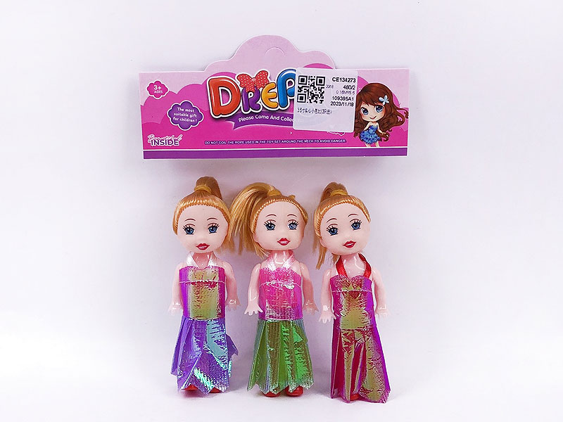 3.5inch Solid Body Doll(3in1) toys