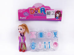 3.5inch Solid Body Doll Set toys