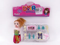 3.5inch Solid Body Doll Set toys