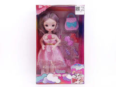 9inch Solid Body Doll Set toys