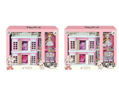 6inch Solid Body Doll Set toys