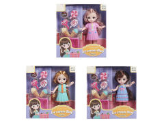 6.5inch Solid Body Doll Set(3S) toys