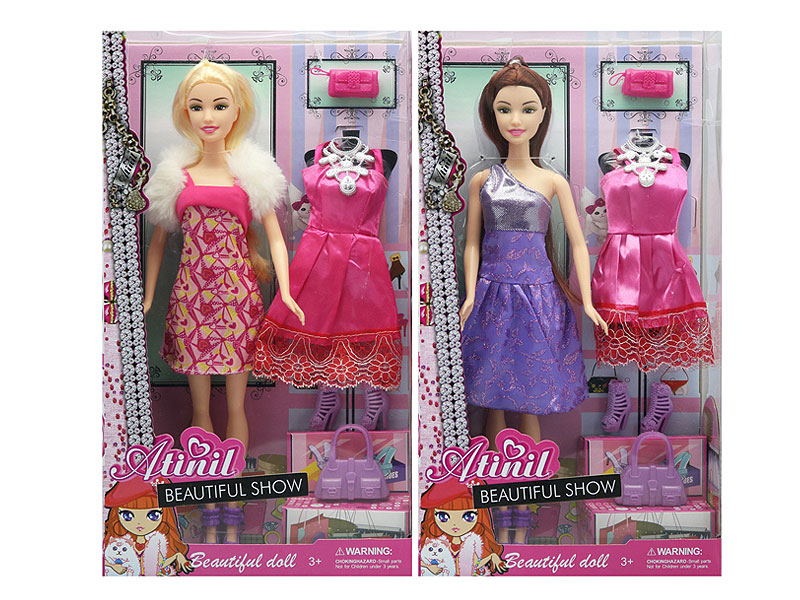 Solid Body Doll Set(2S) toys