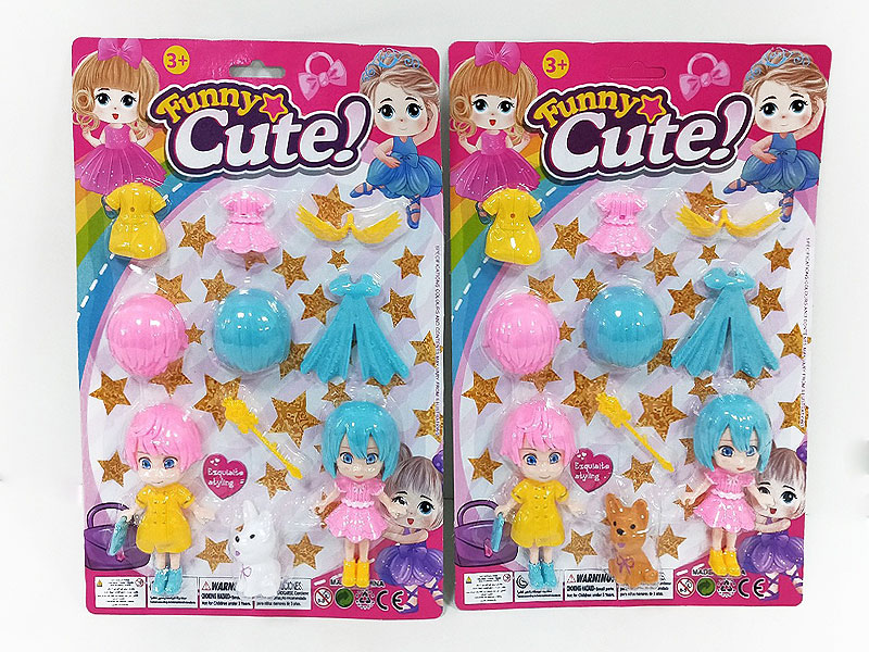 Doll Set(2C) toys