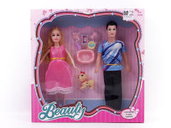 Solid Body Pregnant Barbie Set toys