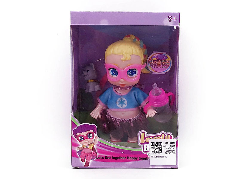 5inch Solid Body Doll Set(4S) toys