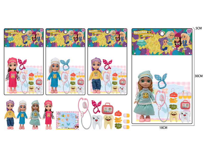 9inch Doll Set(4S) toys