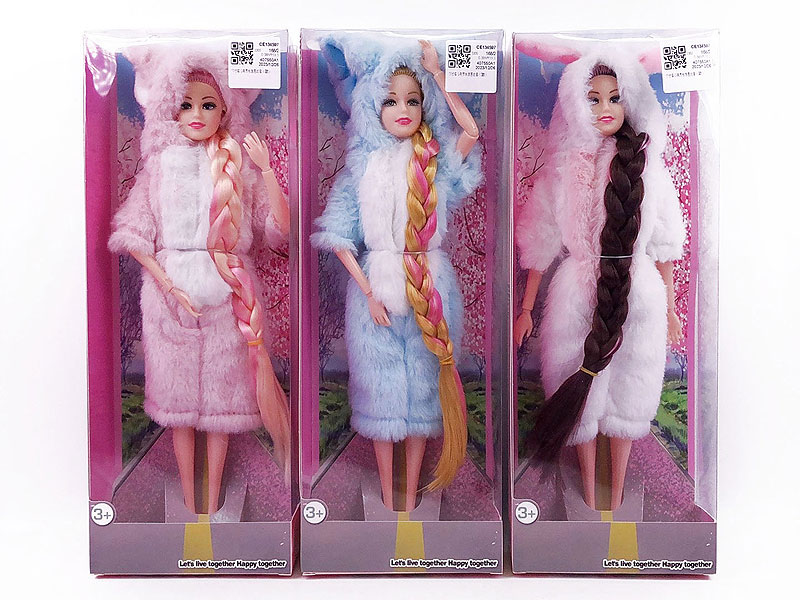 11inch Solid Body Doll Set(3S) toys