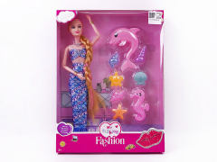 11inch Solid Body Mermaid Set(3S) toys