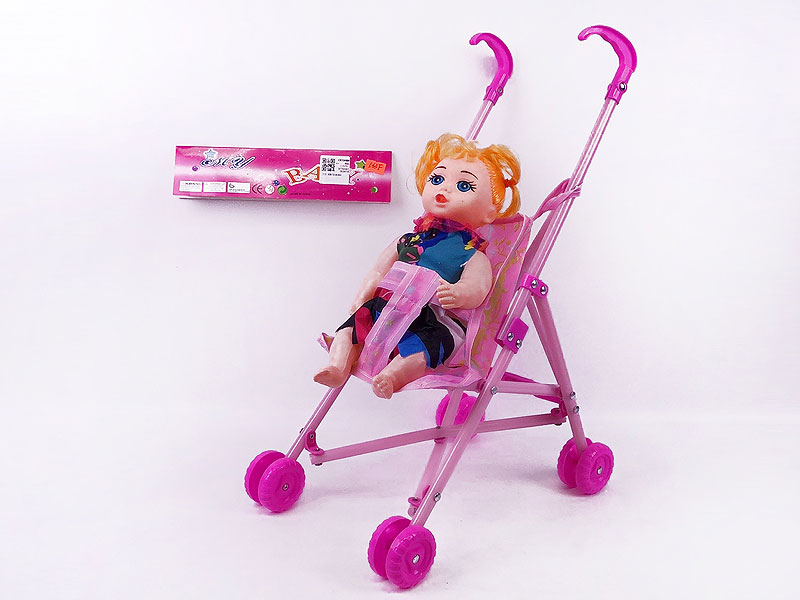 12inch Empty Body Doll & Go-Cart toys